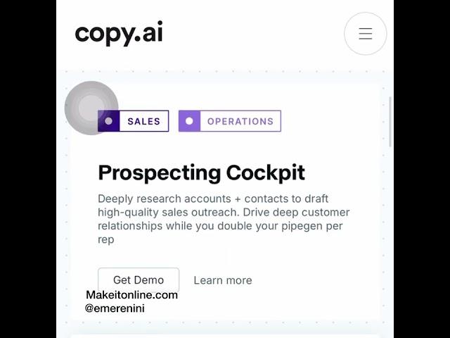 Copy.ai tutorial: AI powered Copywriting for Beginners