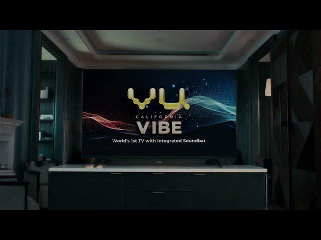 Vu TVs launches the VU VIBE QLED TV - The World’s 1st TV with Integrated Soundbar for Voice Clarity