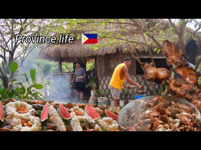 Boodlefight with my family and visitors from abroad | Buhay probinsya | Biag ti Away by Balong