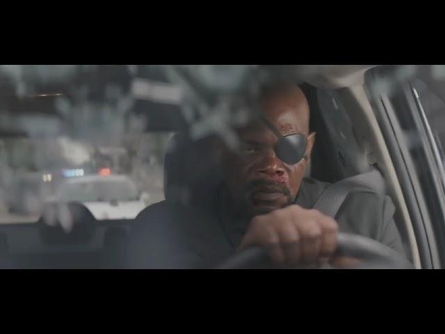 Captain America: The Winter Soldier – Nick Fury car chase/assassination scene FULL