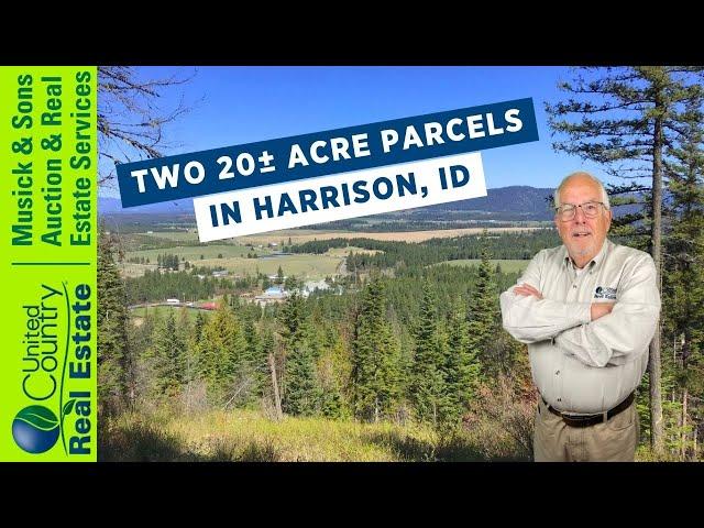 Idaho cabin sites, 20-acre parcels for Sale in the forests of Harrison, ID