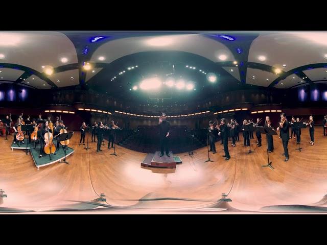 360 View of JMU's Forbes Center for the Performing Arts - String Symphony Performance