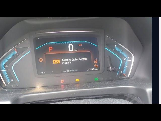 HOW TO FIX ALL ADAPTIVE CRUISE CONTROL PROBLEM MESSAGES ON A 2020 HONDA ODYSSEY- $2500.00