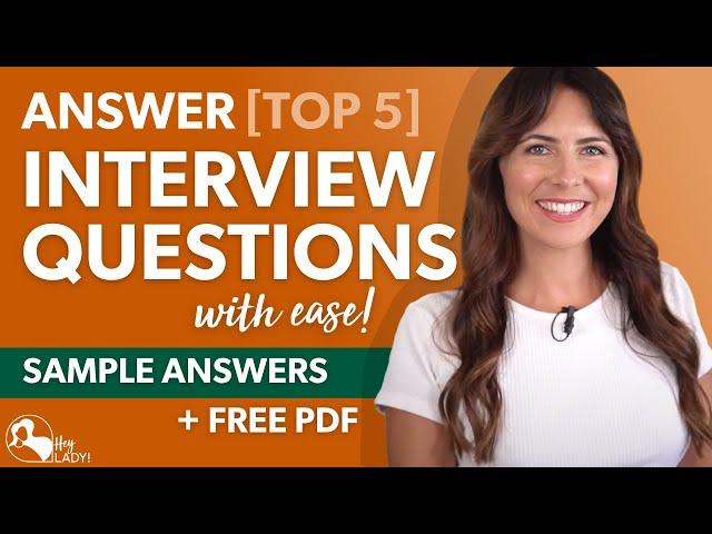 How to Answer Interview Questions in English with Sample Answers