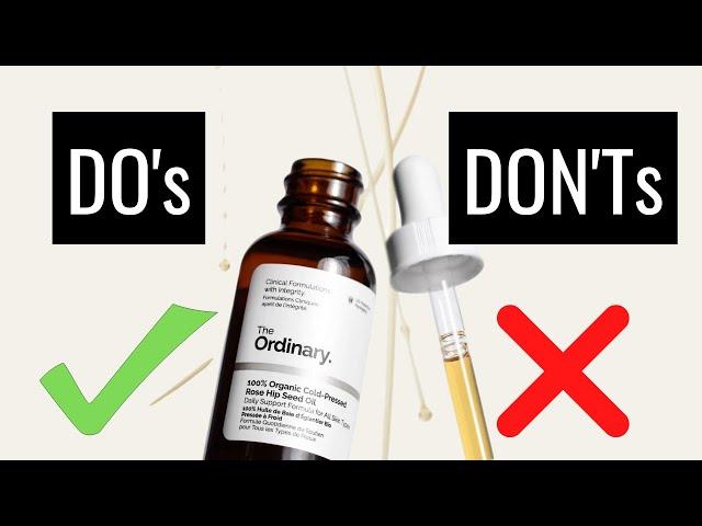 How To Use The Ordinary’s 100% Organic Cold Pressed Rose Hip Seed Oil