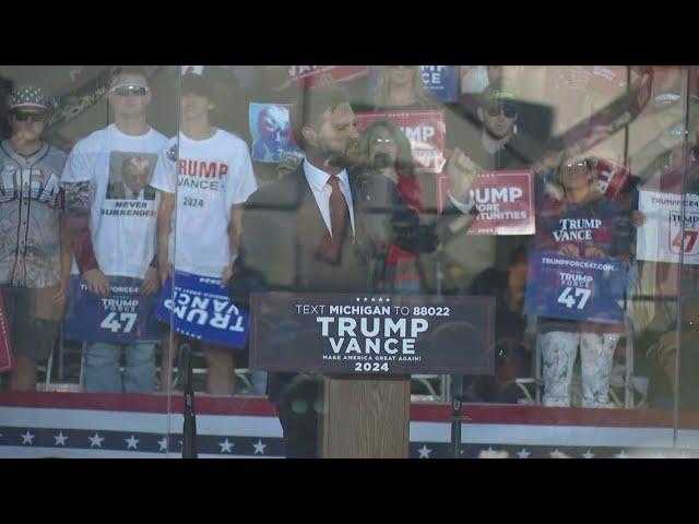 FULL SPEECH | JD Vance speaks at campaign event in Marne, MI