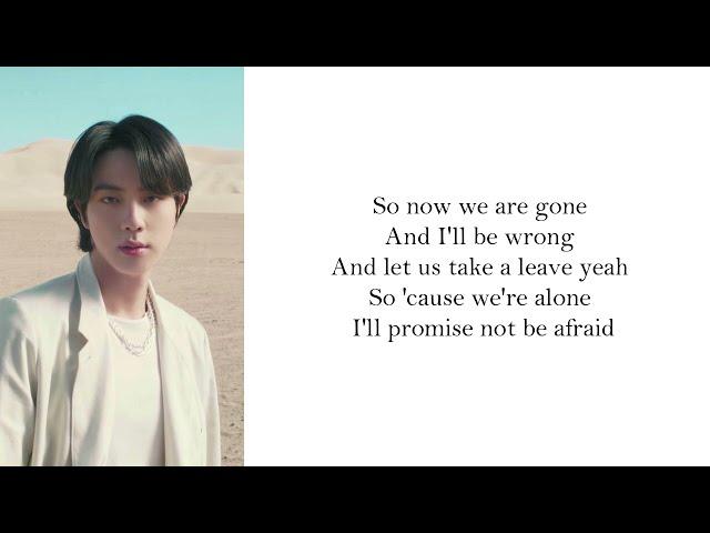 Epiphany Demo Ver - Jin [BTS] Lyrics