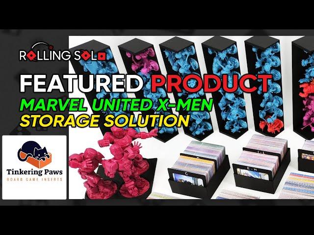 Featured Product | Tinkering Paws | Marvel United X-Men Storage Solution