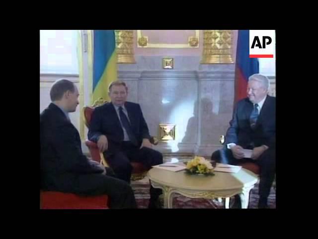 RUSSIA: UKRAINIAN PRESIDENT KUCHMA MEETS YELTSIN  (V)