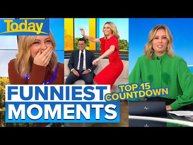 Ally's 15 most hilarious live TV moments | Today Show Australia