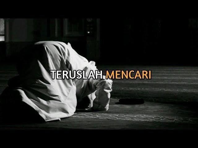 TERUSLAH MENCARI - MAULANA JALALUDDIN RUMI | PENYAIR HITAM