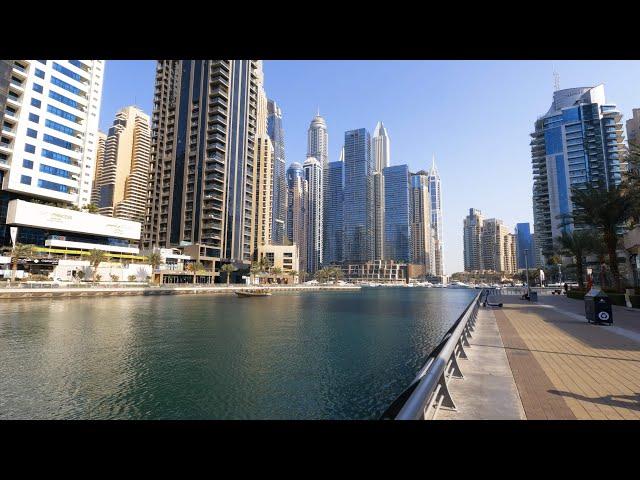 Morning Walk at Marina | DUBAI | UAE