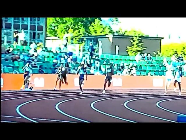 Quanera Hayes Winner Women's 400m Final.  U.S Olympic Team Trials.