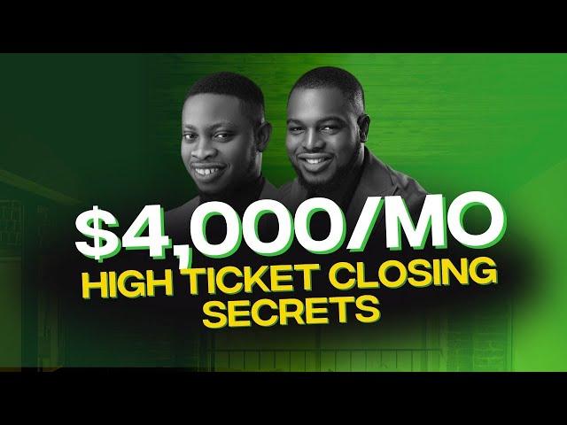 How to start Remote High-Ticket Closing and Make $4k Monthly