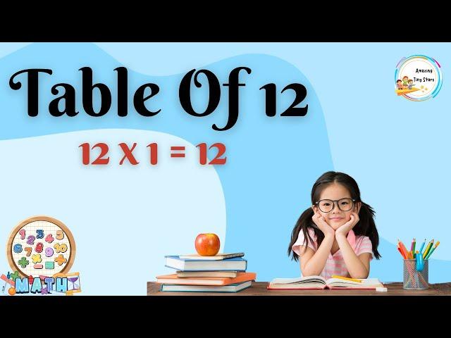 12x1=12 | Table of 12 | 12 ka pahada | Table of 2 to 20 | Multiplication Tables#viralvideo#numbers