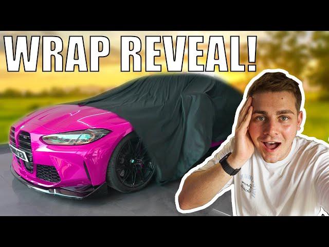 BMW G82 M4 WRAP REVEAL (INSANE COLOUR!)