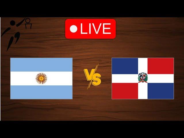  Live: Argentina vs Dominican Republic | Pan American Games 2023 | Live Play By Play Scoreboard