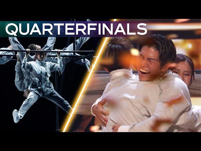 AIRFOOTWORKS Receives A GOLDEN BUZZER For A STUNNING Performance! | Quarterfinals | AGT 2024