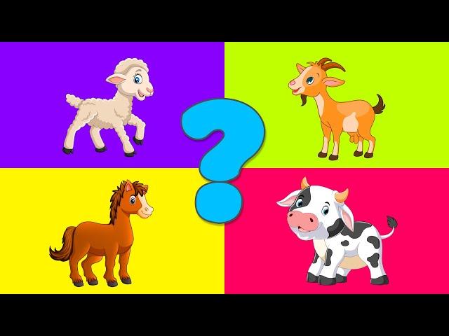 Farm animals for kids - Vocabulary fo kids