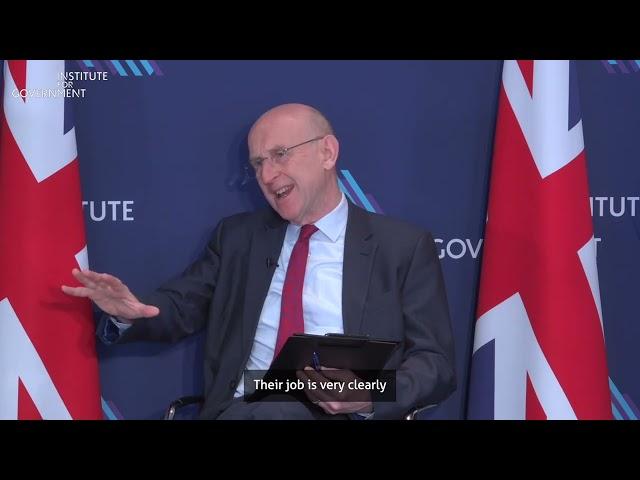 John Healey on the national armaments director