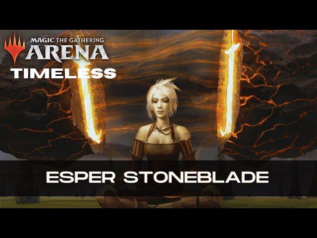 Esper Stoneblade | Timeless | MTG Arena