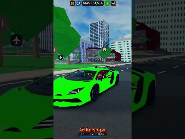 Lamborghini Aventador SVJ in CDT #timismpv #cardealershiptycoon #cdt #shorts #edit #lamborghini #кдт