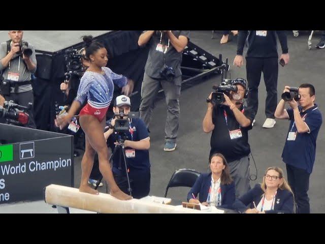 Simone Biles - 13,650 Beam - Olympic Trials 2024 Day 1