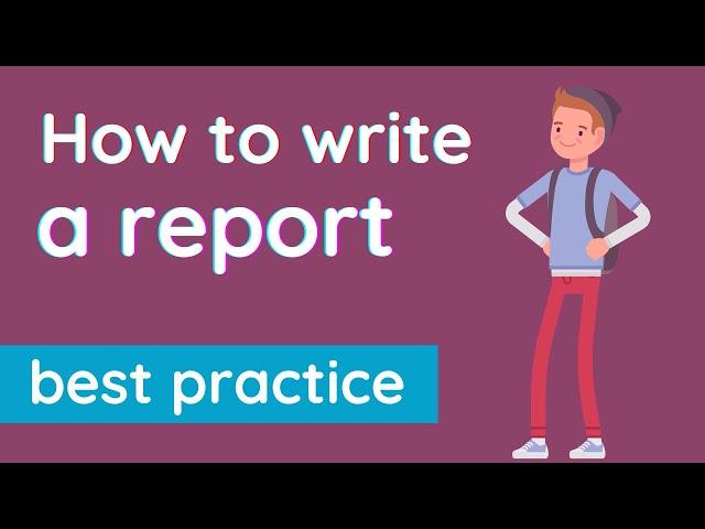 How to write a  report - tips for school success