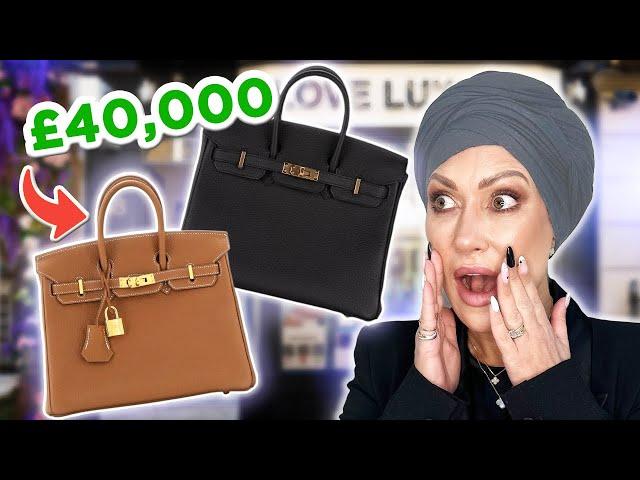 SPENDING £40,000 ON HERMÈS HANDBAGS!