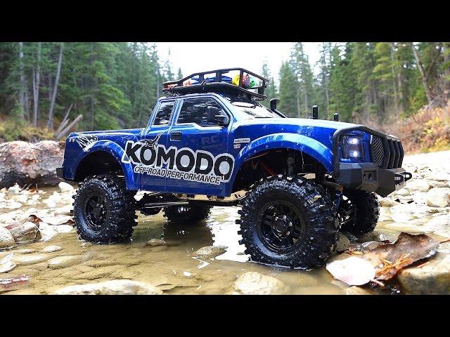 RC ADVENTURES - G Made GS01 Komodo 4x4 1/10 Electric Trail Truck - Let's go Creekin'!