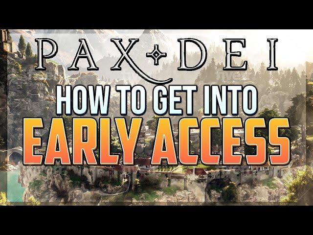 Pax Dei - Social Sandbox MMO - How To Get into Early Access