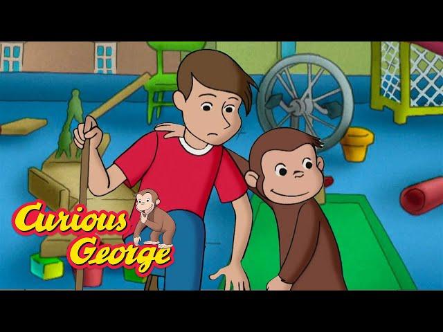 George Builds A Golf Course  Curious George  Kids Cartoon  Kids Movies