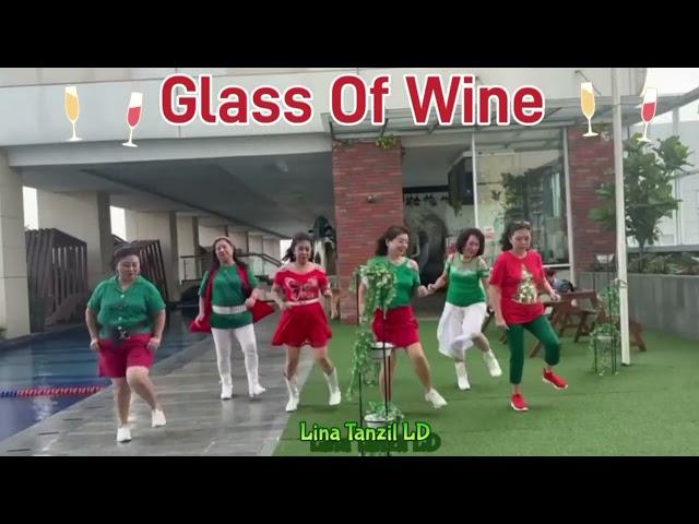 Glass Of Wine Line Dance (Demo : Elly,Lies,Linda,Stella,Asuan,Afung) - 071223