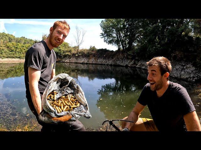 The craziest pond: We're going back to magnet fishing 1 year later!