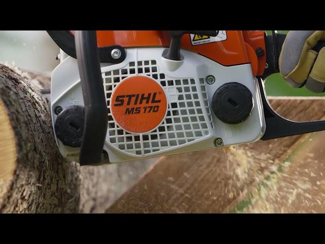 Stihl Chainsaw 16in. Bar 30.1cc Engine 3/8in. Chain Pitch Model# MS 170