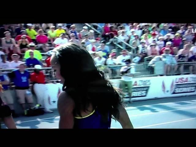 Natasha Hastings US Championships 400m 2013 Title Run