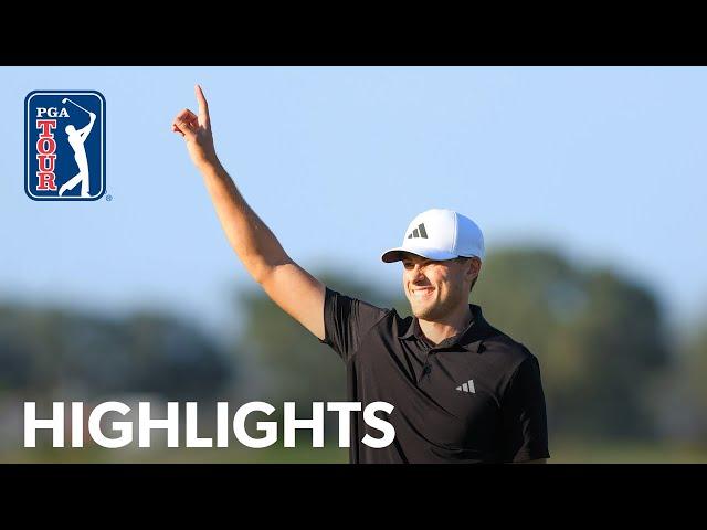 Ludvig Åberg claims first PGA TOUR win | Round 4 | The RSM Classic | 2023