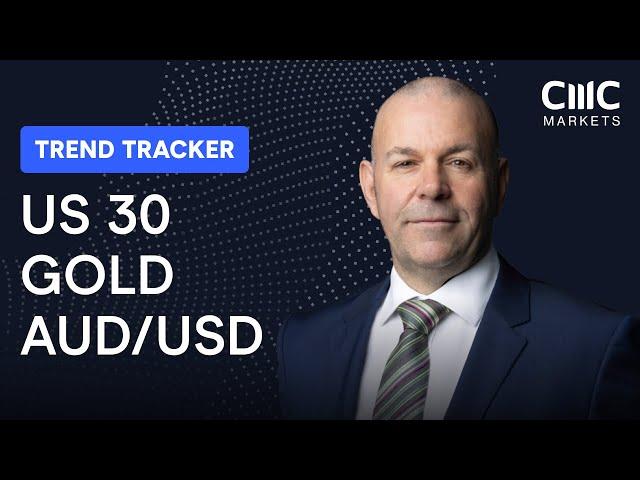 Is a Big Move Coming? US30, Gold & AUD/USD Surge Ahead of Jackson Hole (Technical Analysis)