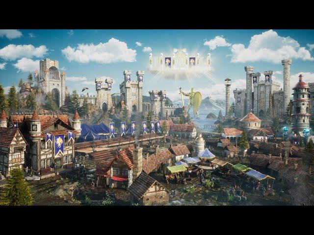 Heroes of Might and Magic III - Castle Town in UE5