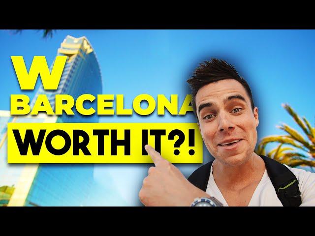 INSIDE the W Hotel in Barcelona: Full Hotel Review and Tour 2023