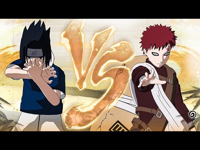 Sasuke vs Gaara (Part 1)