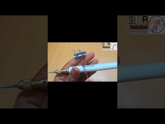 How To Make A Mini Electric Screwdriver | Mini Powerful Screwdriver. #short
