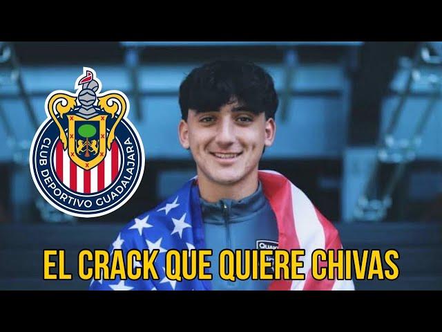 El CRACK mexicoamericano que quiere Chivas como REFUERZO | rumores chivas