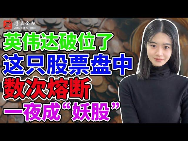 美股：盘中数次熔断，这只股票一夜成“妖股”？