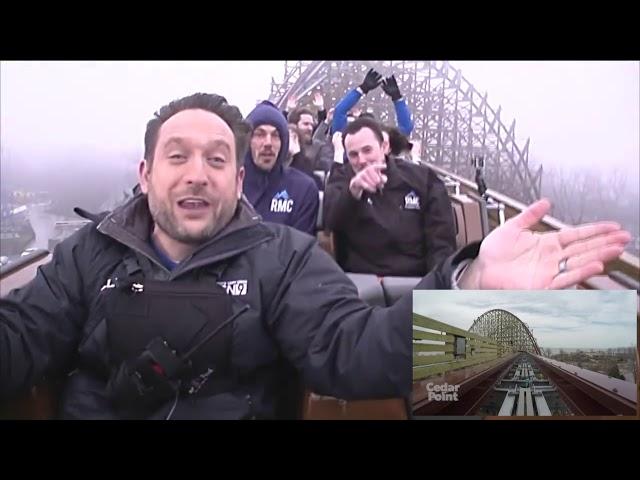 Riding STEEL VENGEANCE with LIVE play-by-play commentary at Cedar Point!