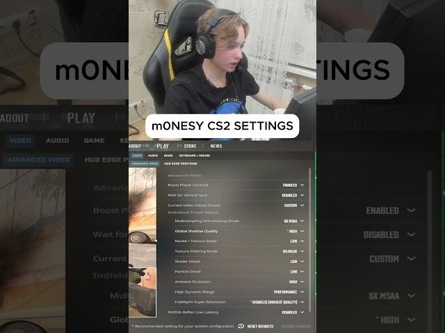 m0NESY CS2 Settings 2023