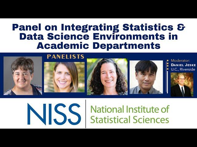 NISS Academic Affiliate Meetup: Integrating Statistics and Data Science Academic Departments