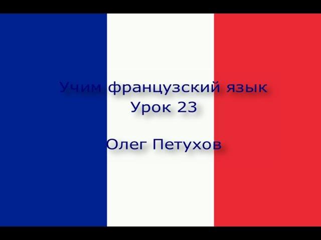 Учим французский язык. Урок 23. Изучать иностранные языки. Apprendre le français. Leçon 23.