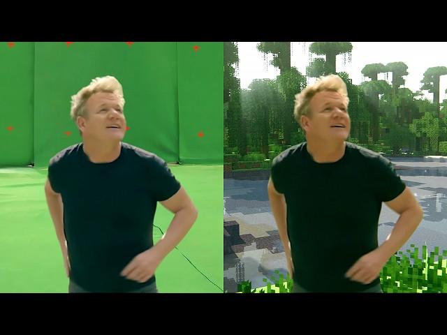 This is how I edited Gordon Ramsay into Minecraft | VFX Breakdown