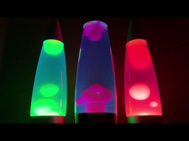 Lava Lamps with Calming Music